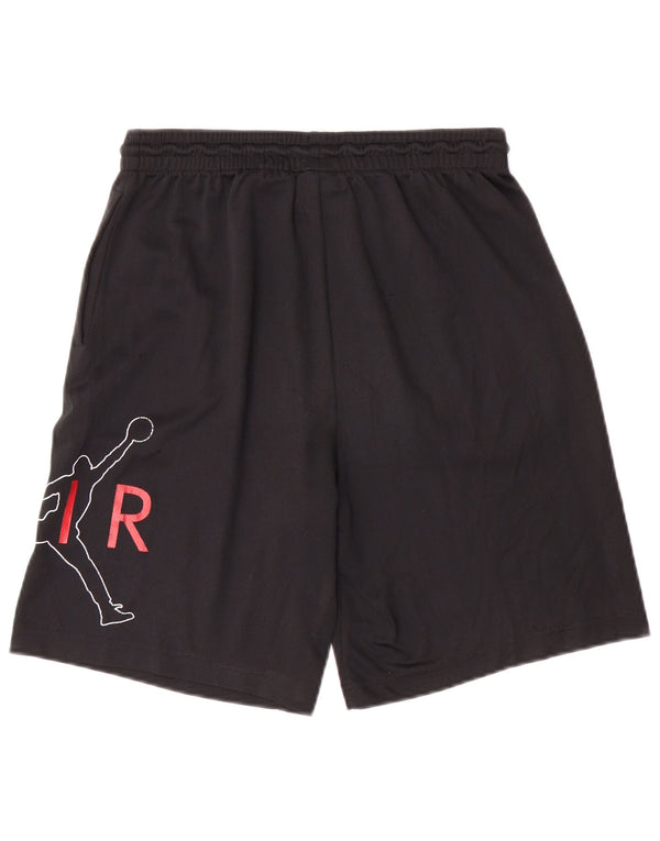 Jordan Shorts deportivos gráficos para niños 13-14 años XL Negro Poliéster