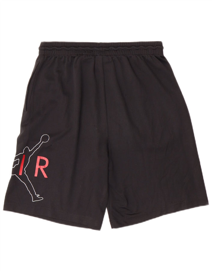 Jordan Shorts deportivos gráficos para niños 13-14 años XL Negro Poliéster