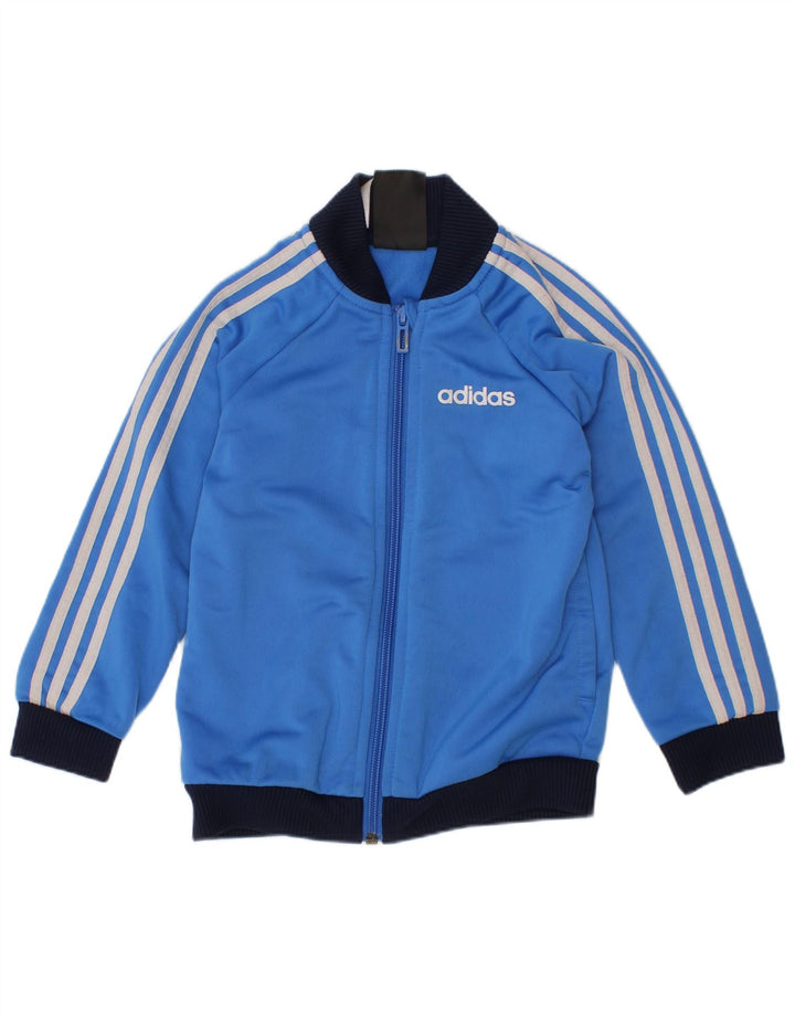 ADIDAS Chaqueta Chándal Niño 2-3 Años Azul Poliéster