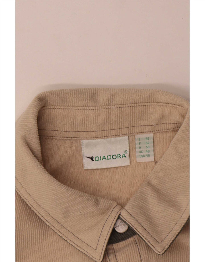 Camisa Diadora Hombre UK 40 Medium Beige