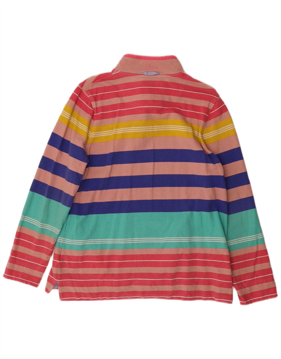 CREW CLOTHING Sudadera para mujer Jumper UK 40 Grande Multicolor Rayas