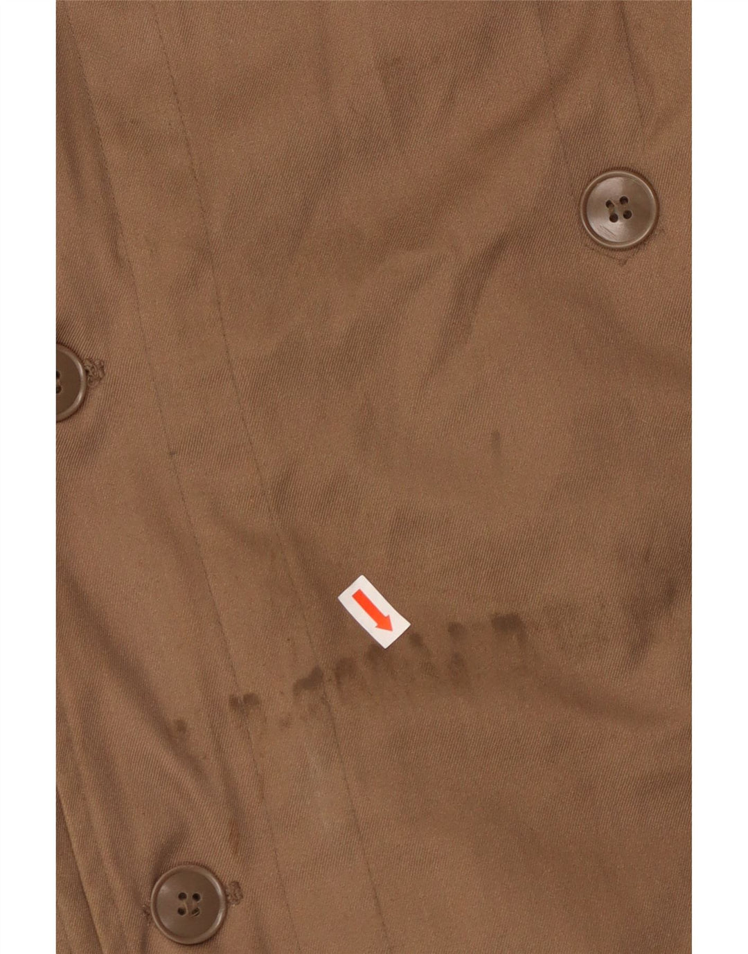 VINTAGE Chaqueta Parka Sherpa con capucha para hombre Reino Unido 42 XL Algodón marrón