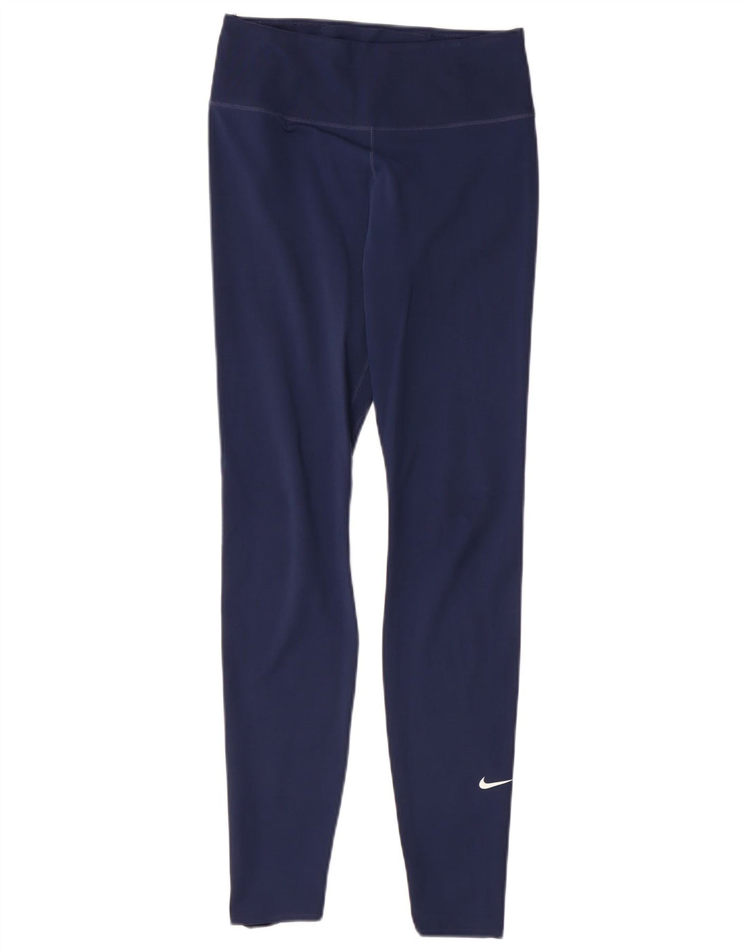 NIKE Leggings Dri Fit para mujer UK 10 Small Azul marino Poliéster