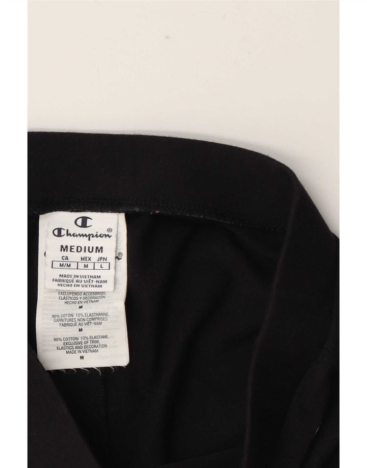 Champion Pantalones cortos deportivos para mujer UK 44 Mediano Algodón negro