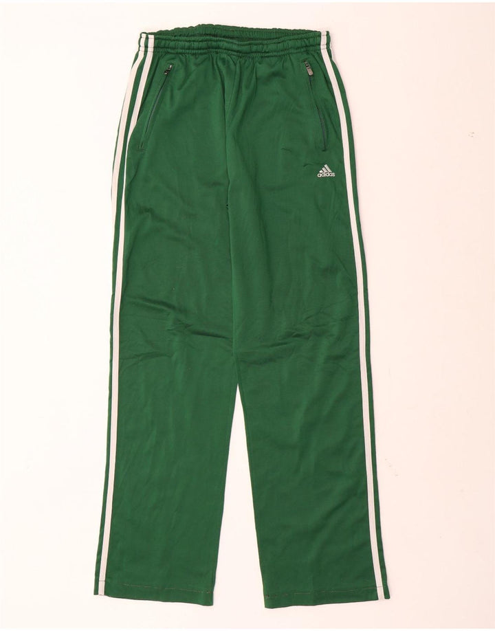 ADIDAS Pantalones de chándal para hombre UK 36/38 Small Verde Poliéster