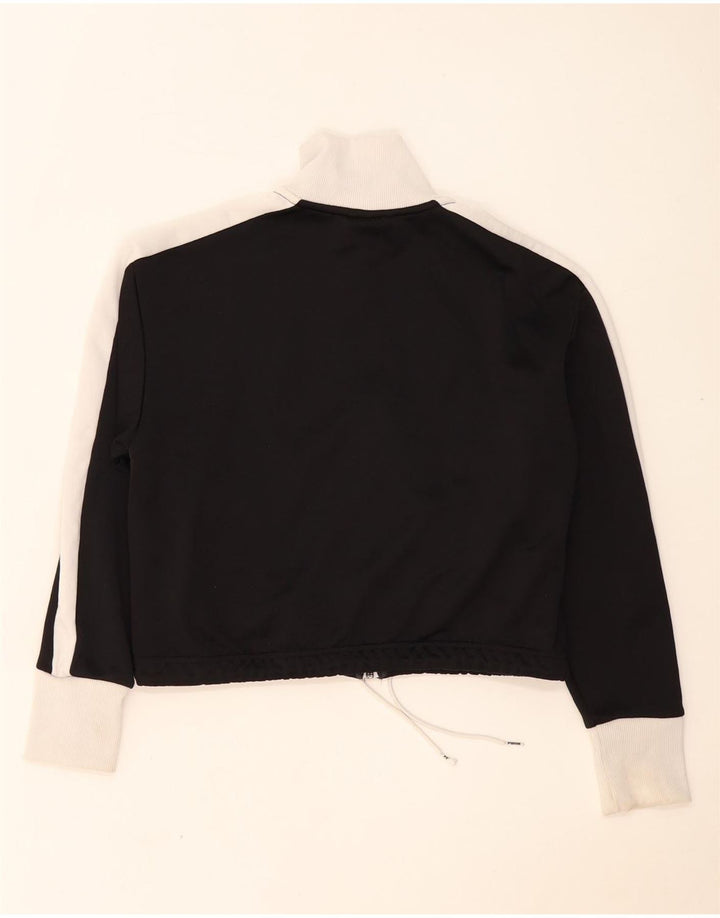 Puma Chaqueta corta de chándal para mujer UK 40 Medium Black Colourblock