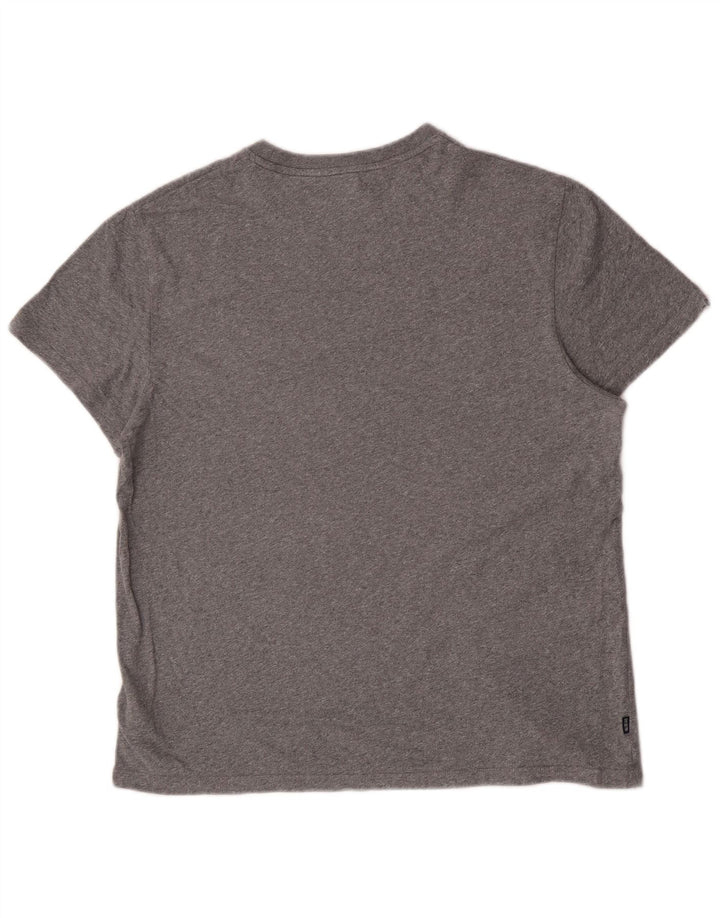 Camiseta Superdry Mujer Top 2XL Algodón Gris