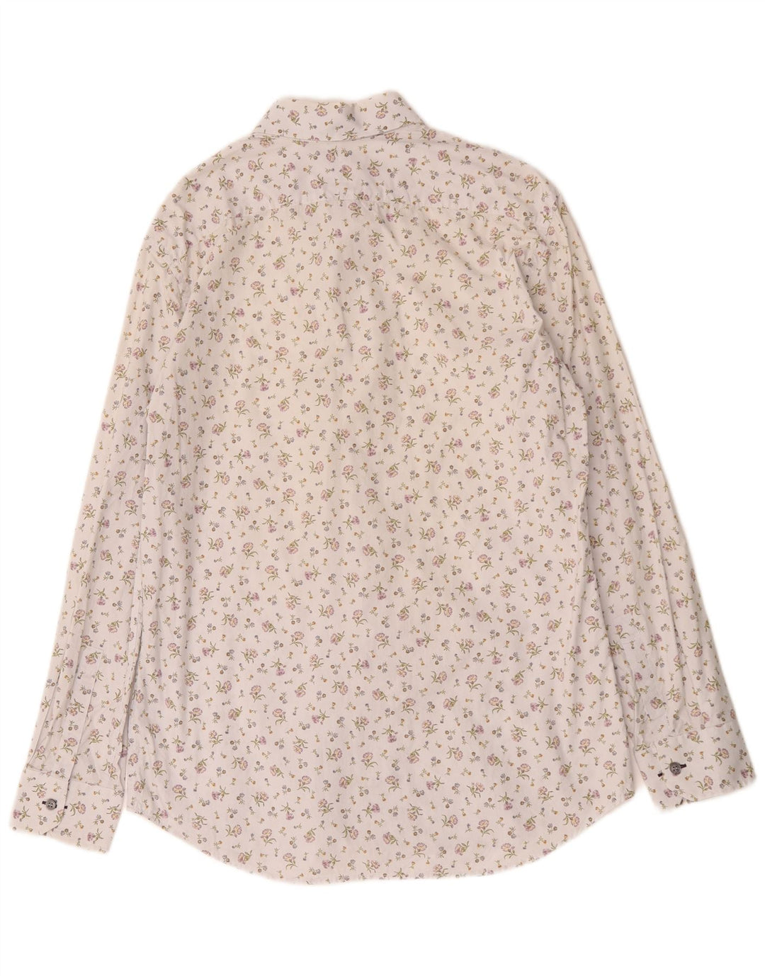 Paul Smith Camisa para hombre Talla 43 17 XL Blanco Floral