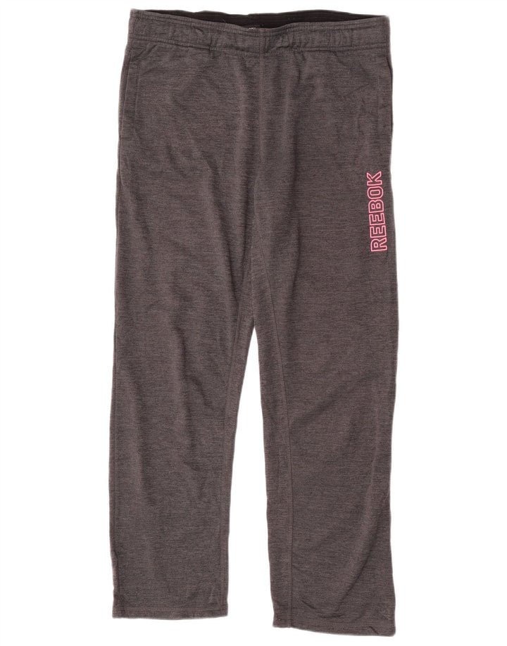 Pantalón Reebok Graphic Chándal Gris Medio Poliéster
