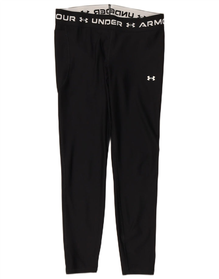 UNDER ARMOUR Leggings gráficos para mujer UK 44 Grande Poliéster negro