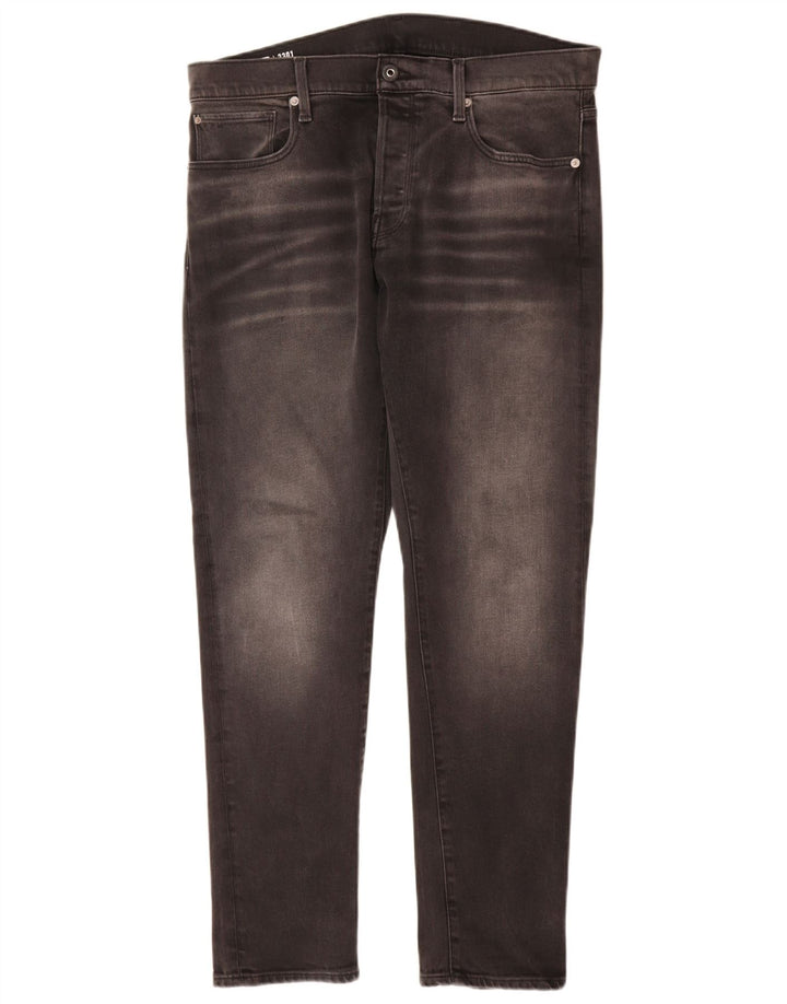 Vaqueros ajustados para hombre G-Star W34 L32 Algodón gris