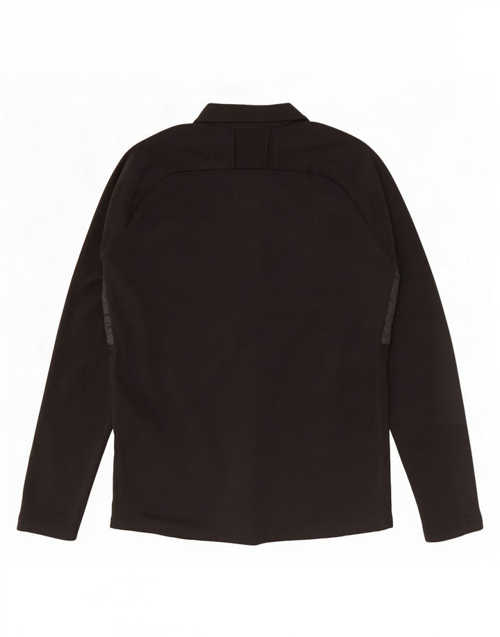 Nike Dri Fit - Chándal con cremallera y cuello para hombre, talla pequeña, color negro