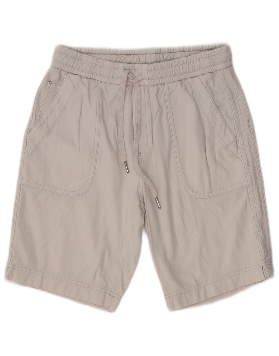 Athleta Bermudas para mujer US 0 XS W28 Gris Algodón