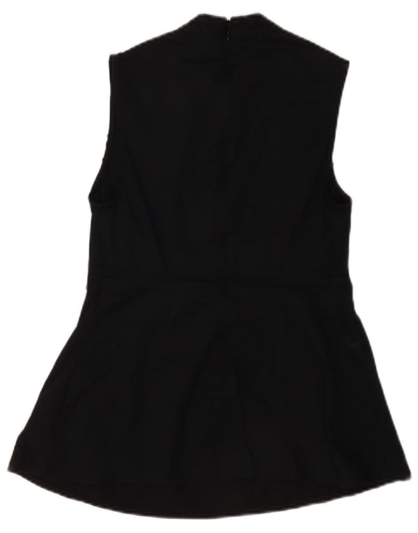 Guess Blusa sin mangas para mujer UK 6 XS Negro
