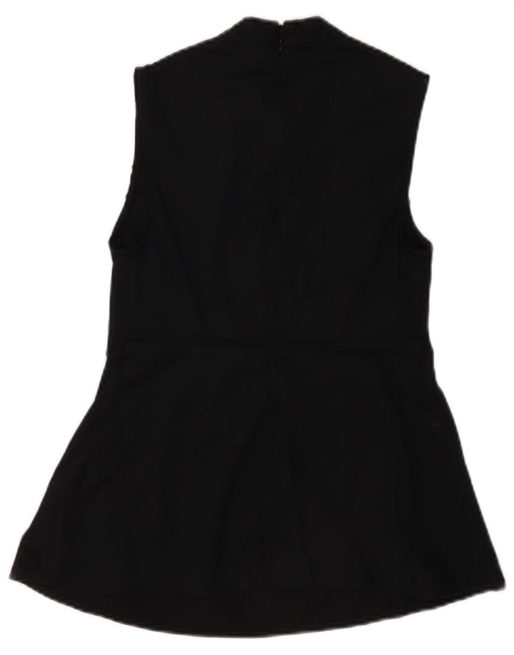 Guess Blusa sin mangas para mujer UK 6 XS Negro