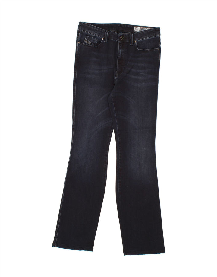 DIESEL Womens Flare Bootcut Jeans W27 L29 Navy Blue Cotton Vintage Diesel and Second-Hand Diesel from Messina Hembry 