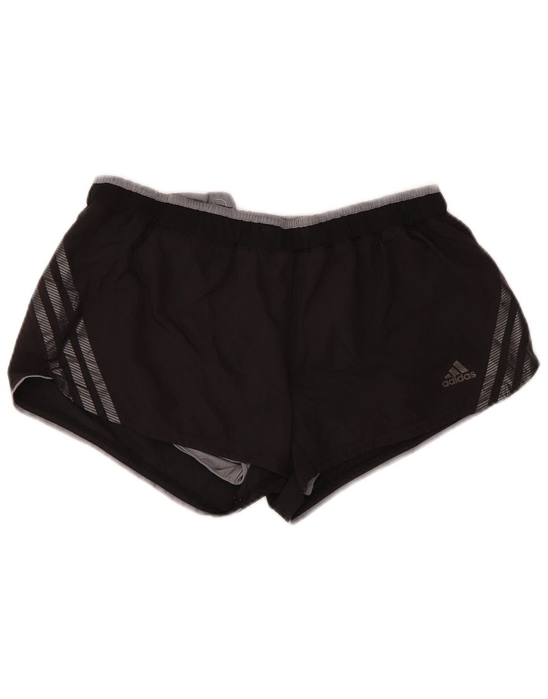 Adidas Mujer Climacool Sport Shorts UK 12 Medio Negro Poliéster