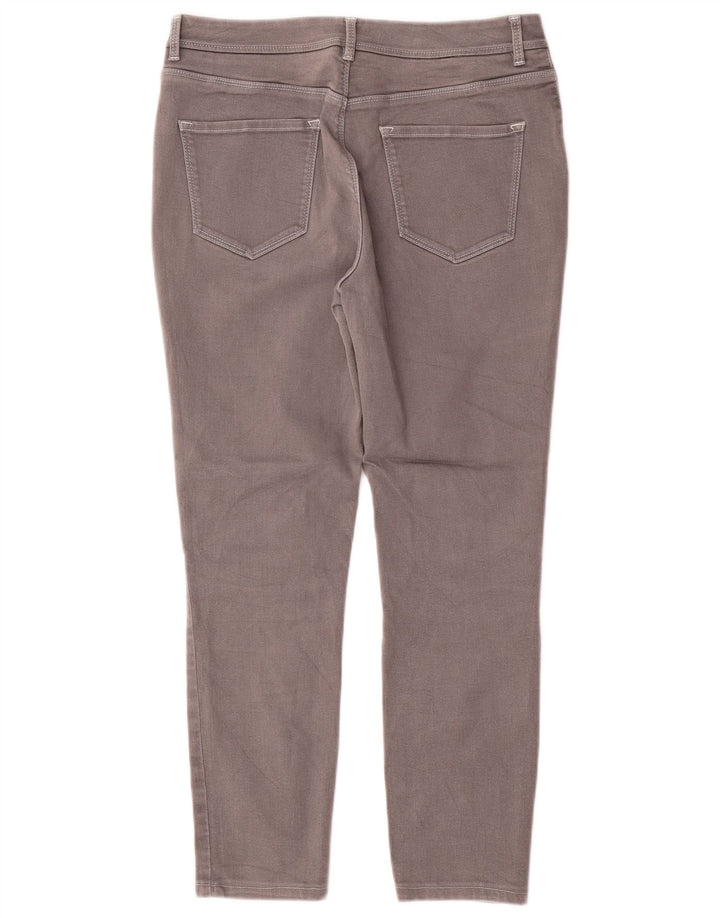 Vaqueros Massimo Dutti Mujer Slim Cropped Medium W30 L25 Gris