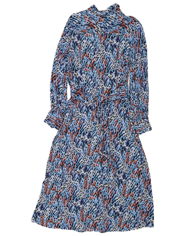 Marks & Spencer Vestido camisero de manga larga para mujer UK 42 Azul medio