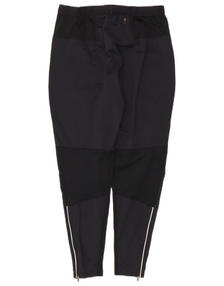 NIKE Pantalones de chándal para mujer UK 10 Small Black Poliéster