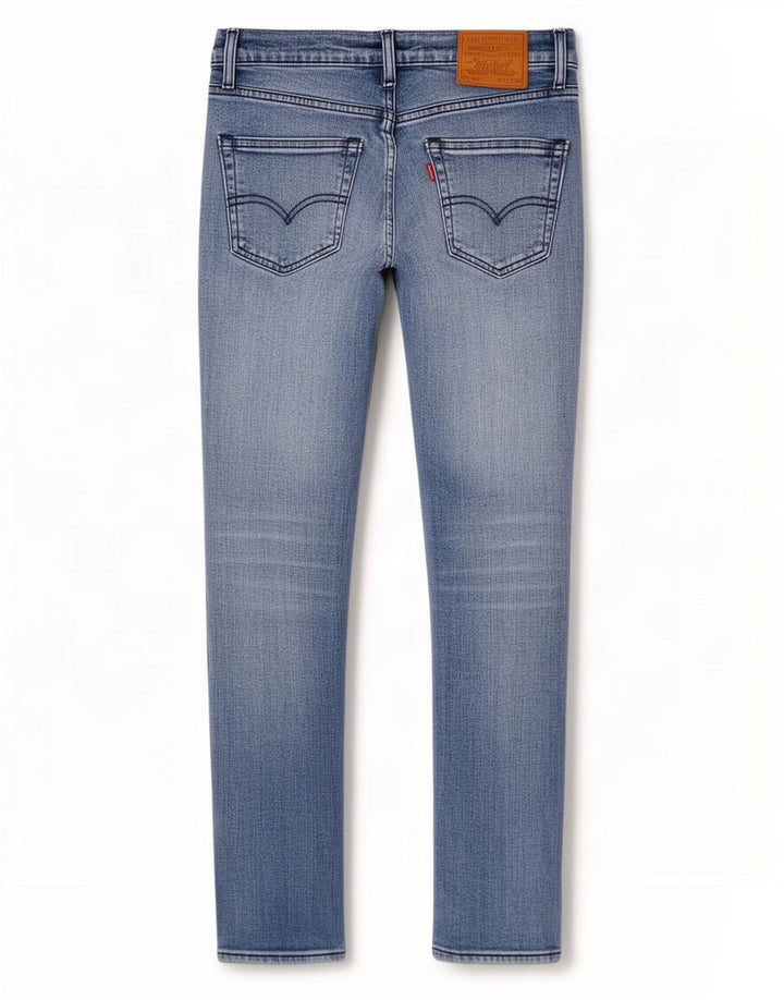 Levi's Hombre 511 Slim Jeans W27 L30 Algodón Azul