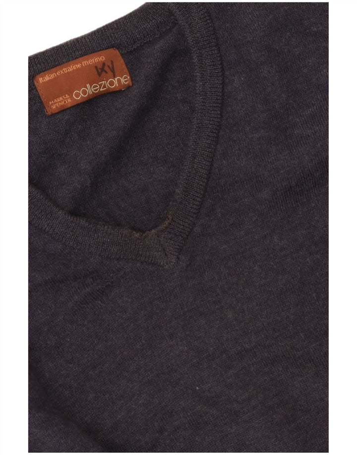 Marks & Spencer - Camiseta sin mangas para hombre, talla pequeña, azul marino