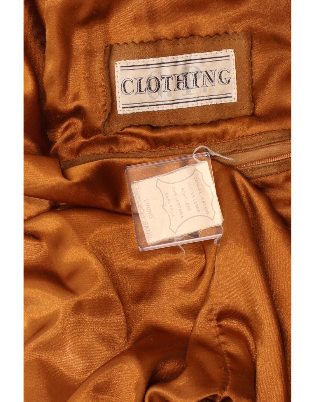 VINTAGE Chaqueta bomber de ante para hombre Reino Unido 42 XL Cuero marrón