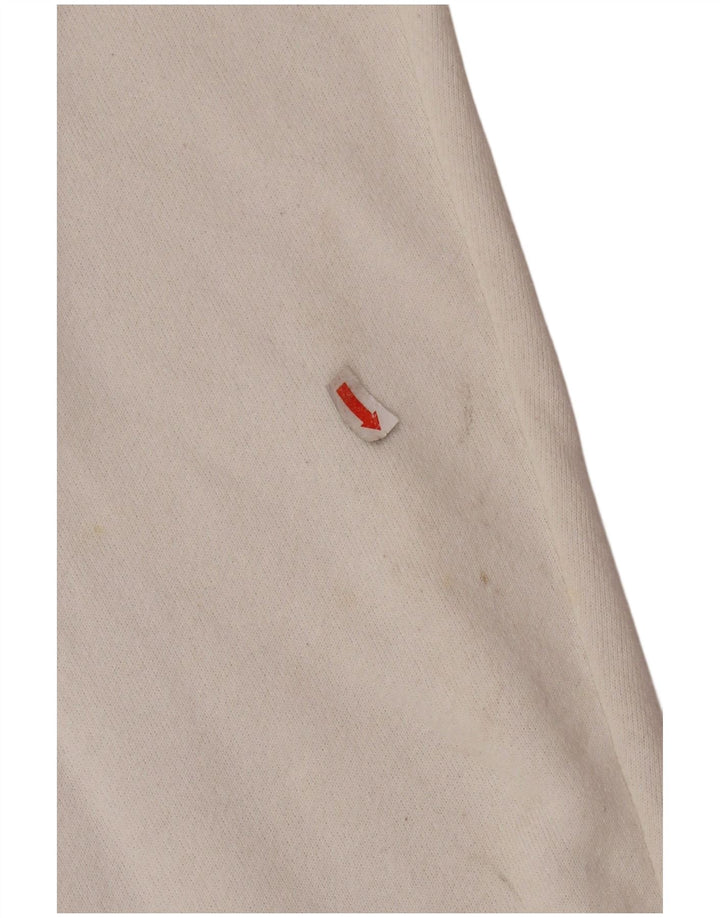 TULTEX Sudadera gráfica para mujer Jumper UK 46 Large White Cotton