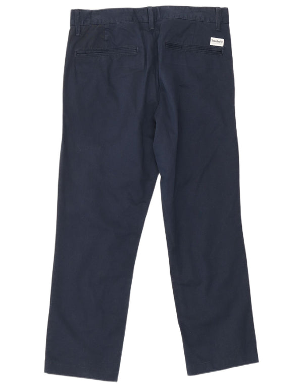 Timberland Pantalón chino recto para hombre W31 L27 Azul marino