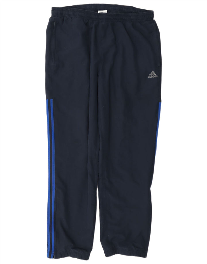Adidas Hombre Pantalones De Chándal Joggers Grande Azul Marino Poliéster