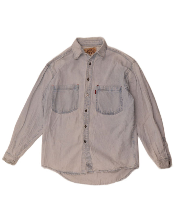 Levi's Mens Denim Shirt Small Blue Cotton