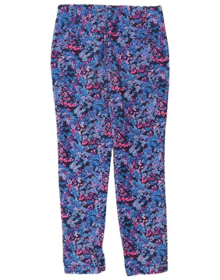 BODEN Pantalones chinos ajustados para mujer UK 12 Medium W30 L28 Multicolor Floral