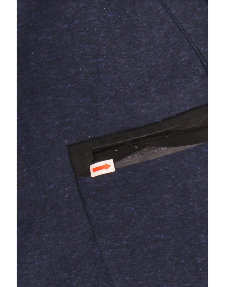 NIKE Hombre Crop Cargo Pantalones De Chándal Mediano Azul Marino Moteado