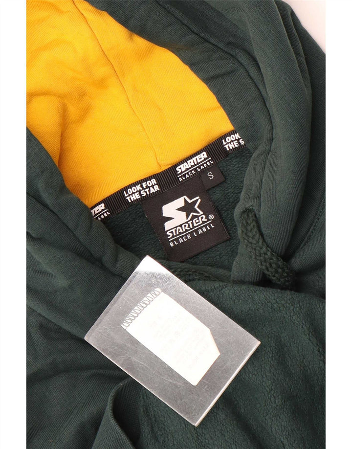 Starter Sudadera Con Capucha Gráfica Para Hombre Jersey Small Verde Algodón