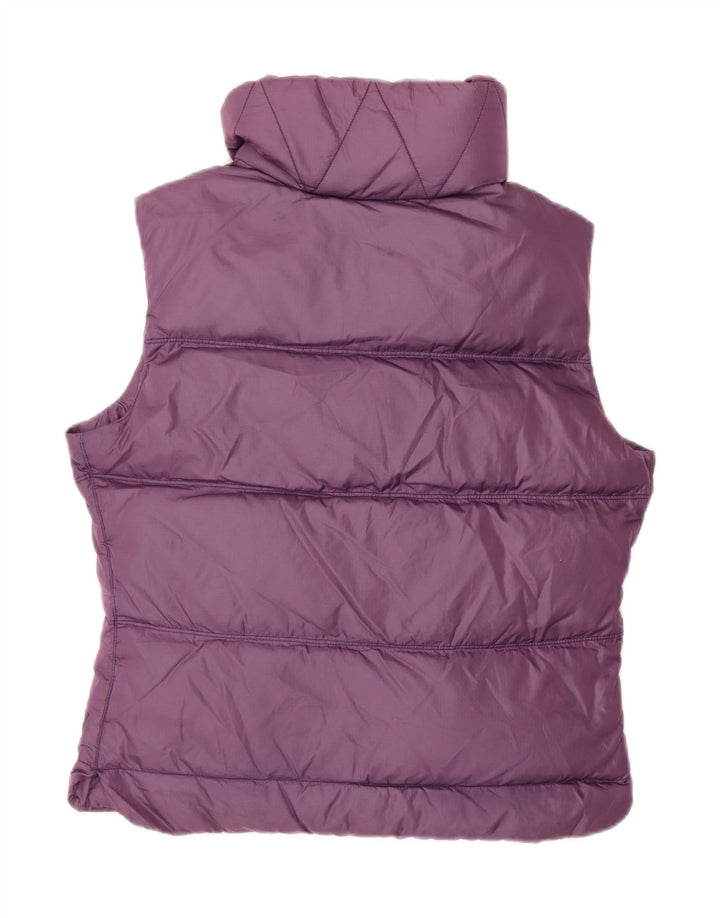 MURPHY & NYE Chaleco acolchado para mujer UK 44 Nylon morado mediano