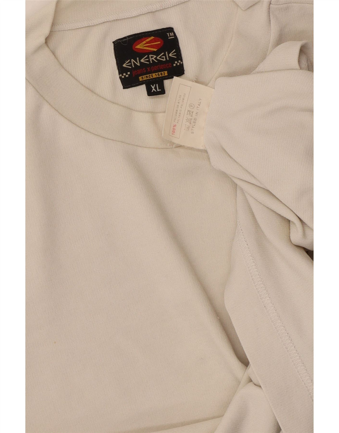 ENERGIE Camiseta gráfica para mujer UK 40 XL Poliamida blanca