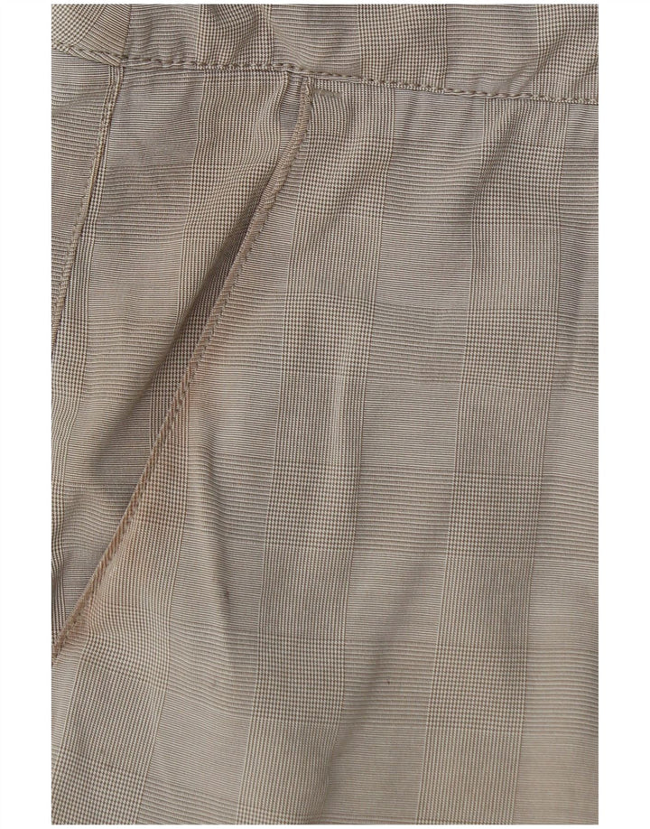 RIP CURL Pantalones cortos chinos para hombre W38 XL Gris a cuadros