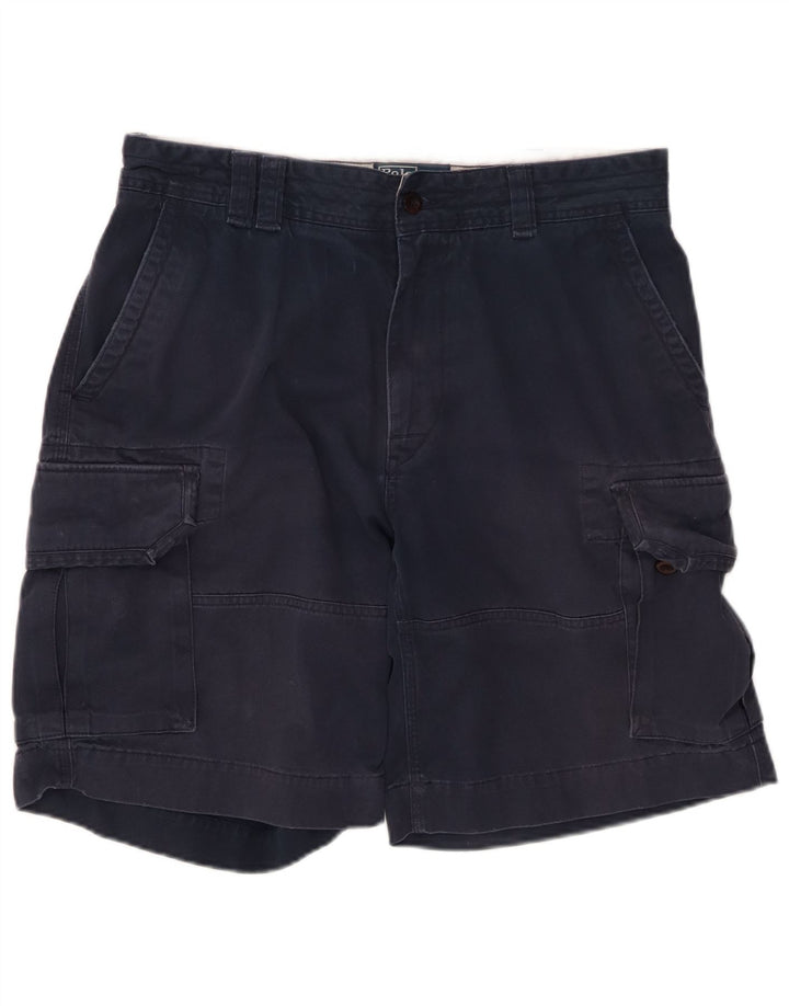 POLO RALPH LAUREN Pantalones cortos cargo para hombre W34 Algodón azul marino grande