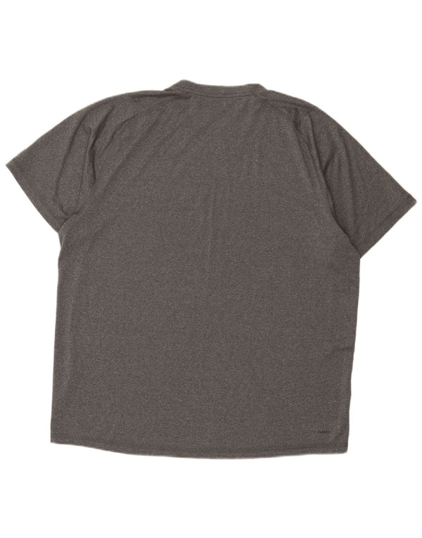 Adidas Hombre Aeroready Camiseta Top XL Gris Poliéster