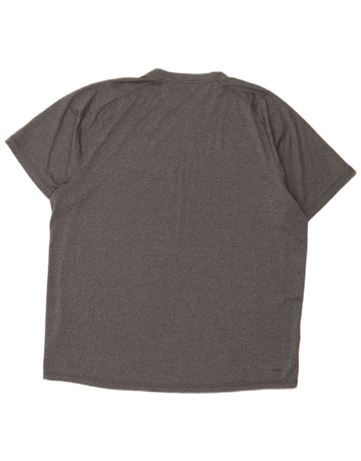 Adidas Hombre Aeroready Camiseta Top XL Gris Poliéster
