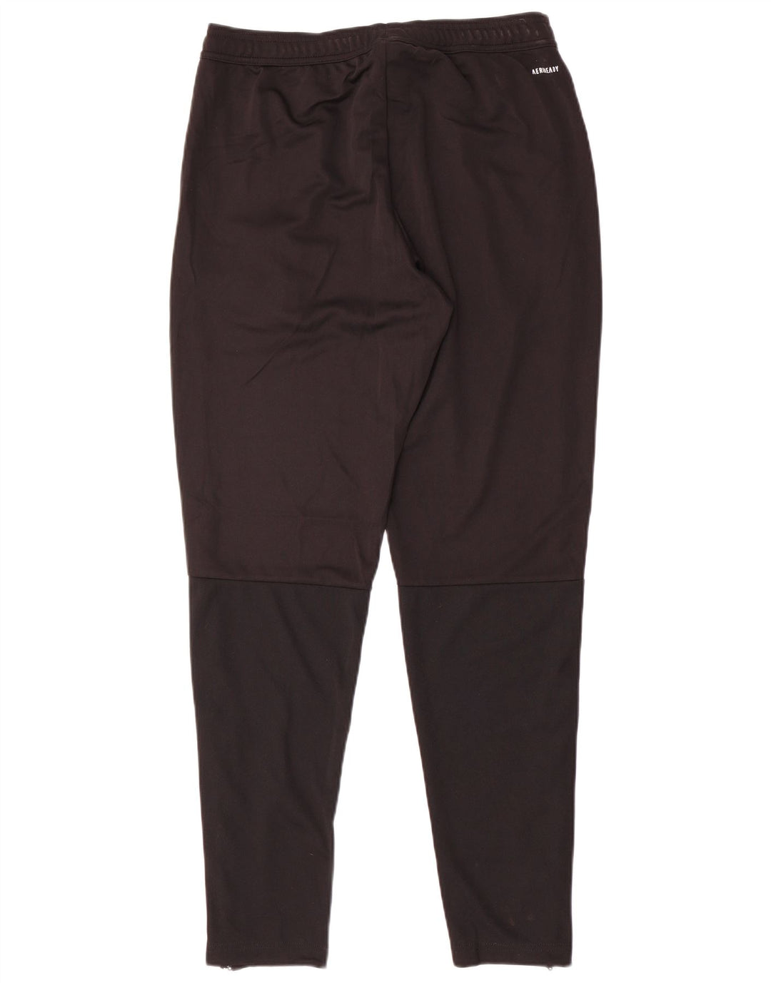 ADIDAS Hombre Aeroready Chándal Pantalones UK 40/42 Mediano Negro Poliéster