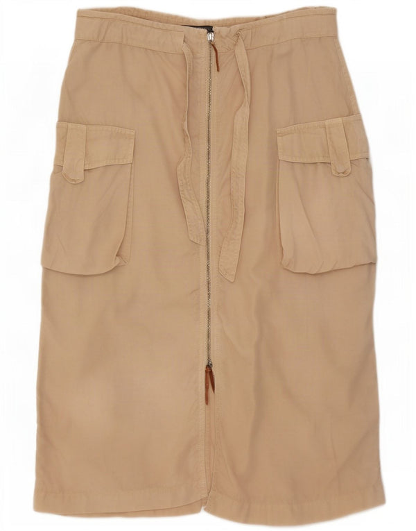 Cerruti 1881 Falda cargo para mujer IT 42 Medium W30 Beige