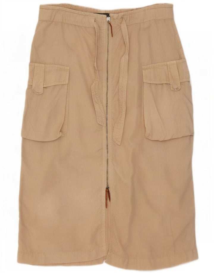 Cerruti 1881 Falda cargo para mujer IT 42 Medium W30 Beige