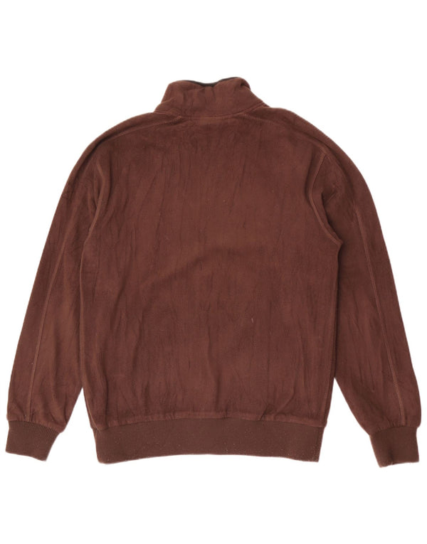 Champion Chaqueta Polar Hombre UK 38 Marrón Medio Poliéster Deportes
