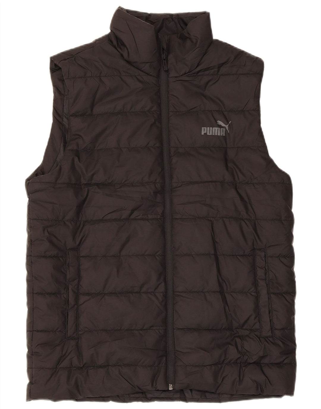 Puma Chaleco acolchado para hombre UK 36 Small Poliéster negro