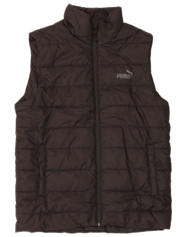 Puma Chaleco acolchado para hombre UK 36 Small Poliéster negro