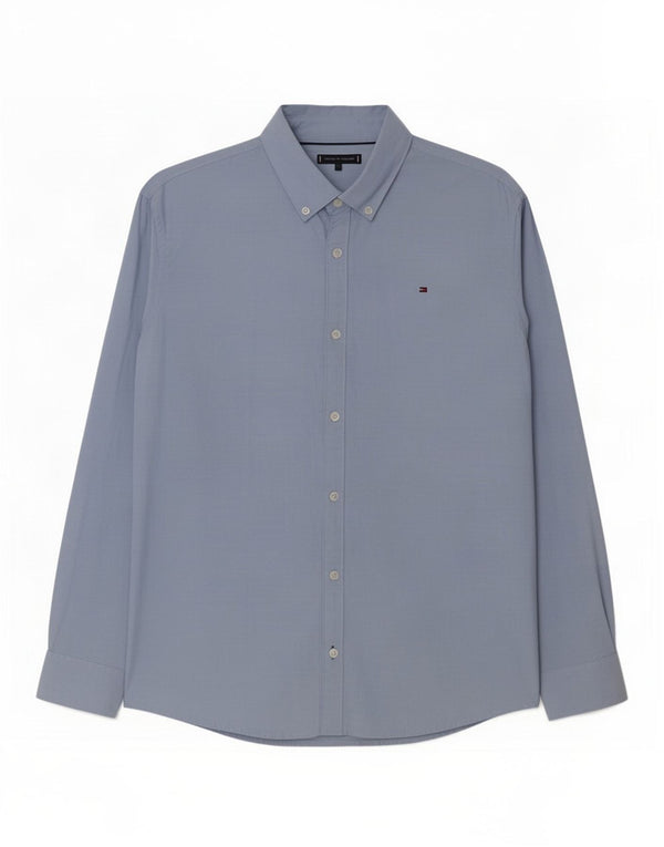Tommy Hilfiger Camisa Niño 15-16 Años Azul Algodón
