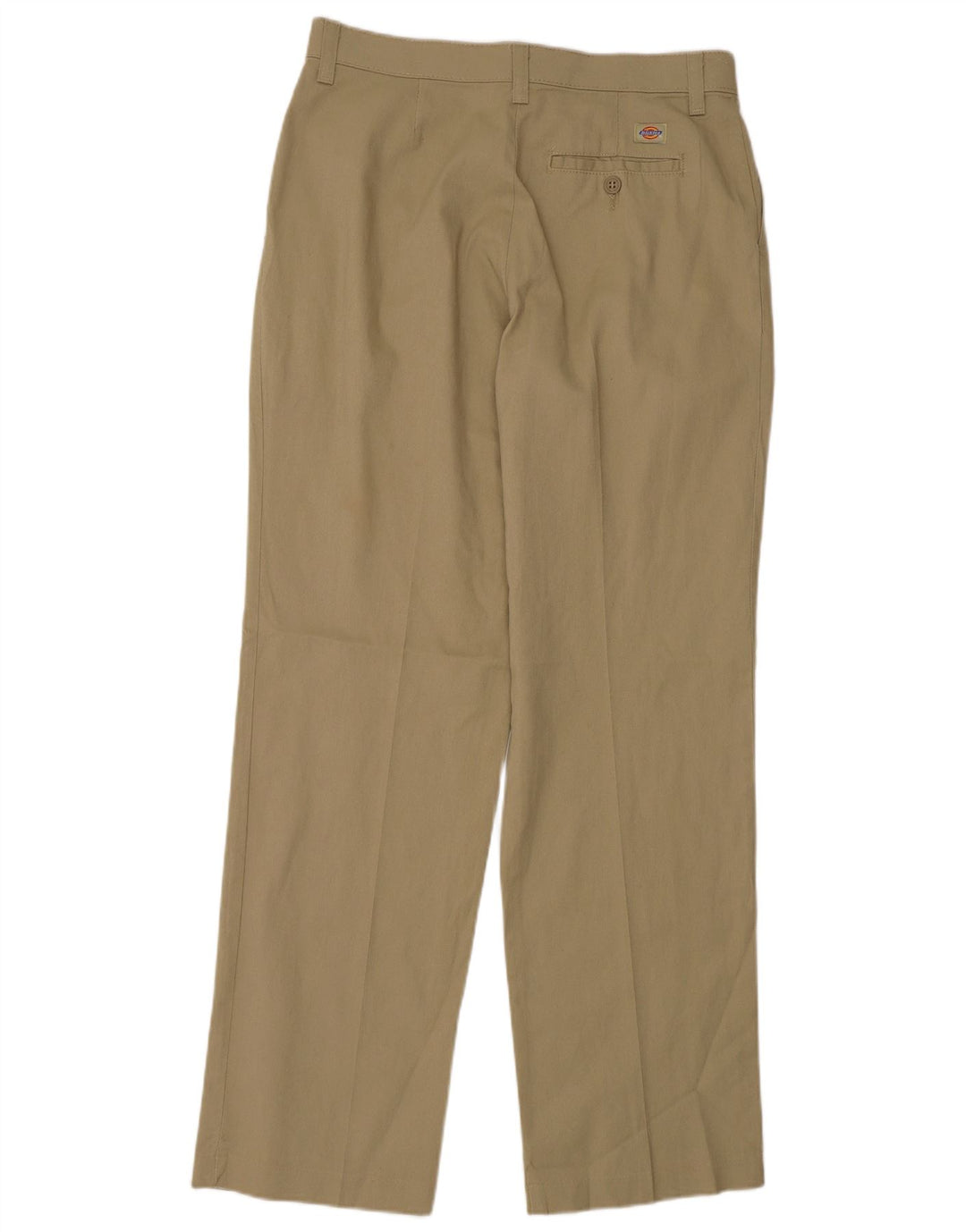 DICKIES Pantalones chinos con pinzas para mujer US 8 Medium W30 L31 Beige Poliéster