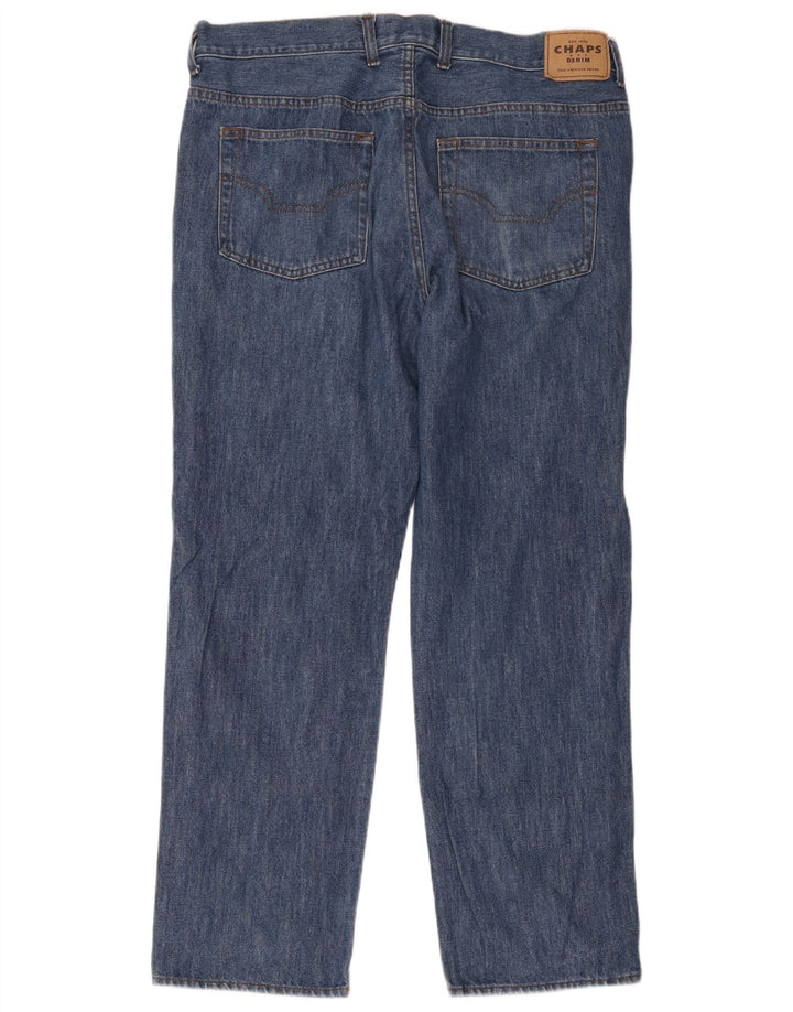 Chaps Vaqueros rectos para hombre W36 L30 Algodón azul