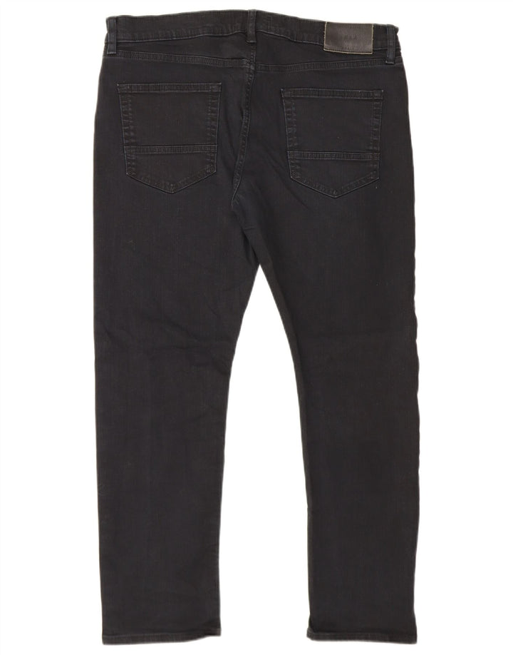 Marks & Spencer Jeans ajustados para hombre W36 L29 Algodón negro